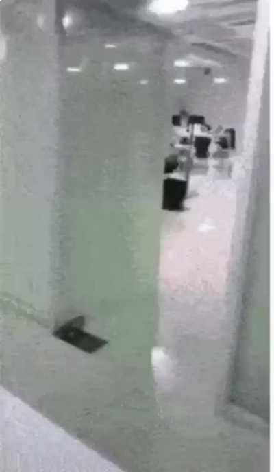 Caught in the act!