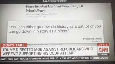He actually said it.