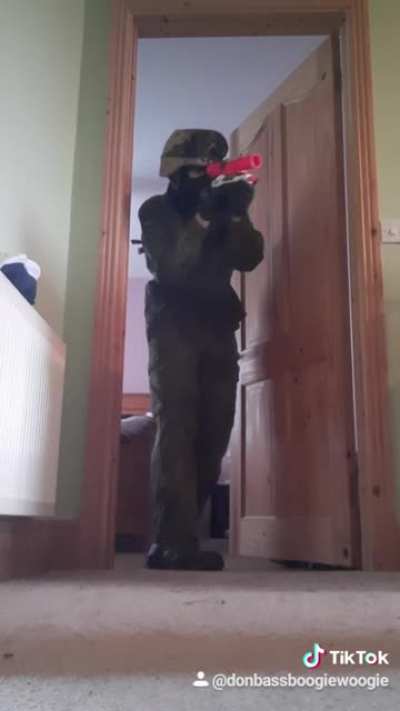 When you go to CQB field after watching james bond