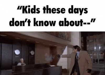 They act like every widely documented thing from their youth is locked away from the public after 2005