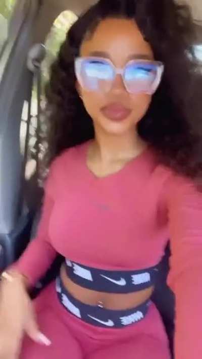 Curly haired four-eyed hottie.