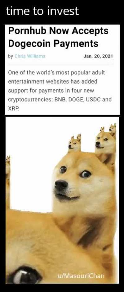 Time to invest