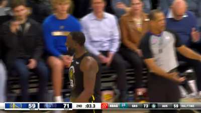 [Highlight] Draymond Green gets called for the illegal screen and Dillon Brooks approves