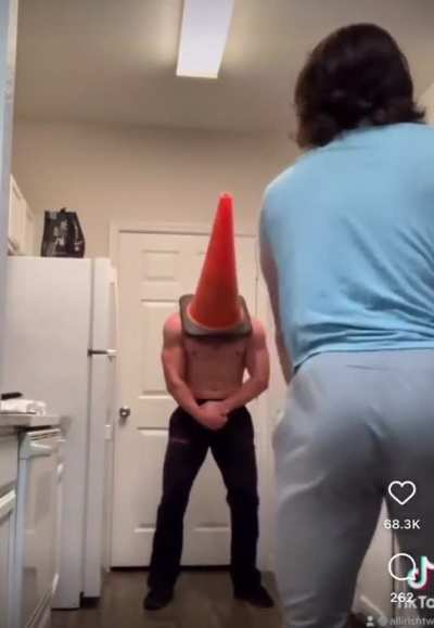 Conehead can’t guess