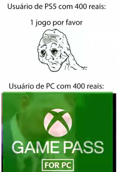 veja a diferença: