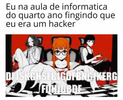 Hacker man