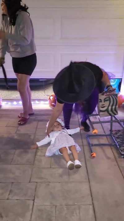 Even with a walker