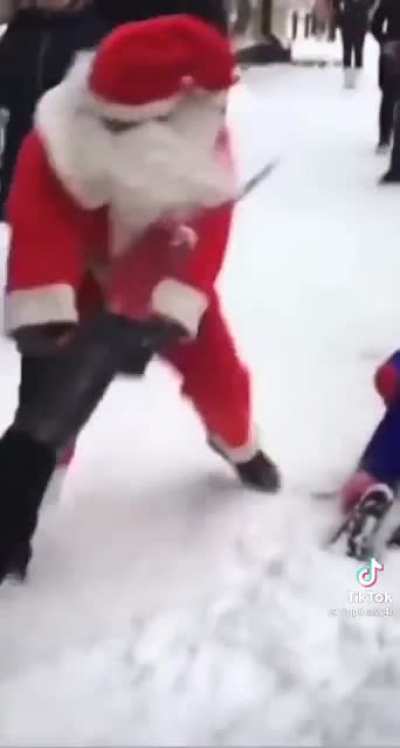 Santa to the rescue