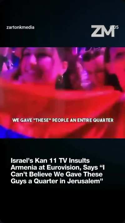 Israeli Eurovision commentator insults Armenia on air