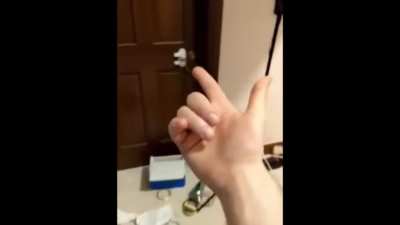 What’s in the bathroom