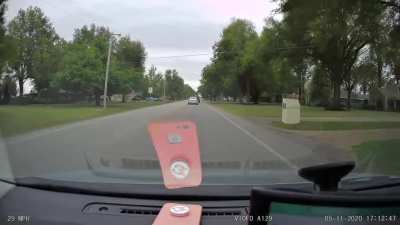 Impatient driver