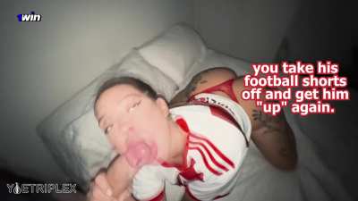 totally straight, you're just doing it to get him 