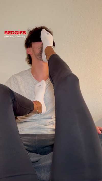 Go on… worship my socks