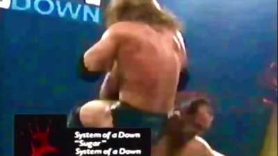 Sugar with WWF Unforgiven 99 Six Pack Challenge Promo