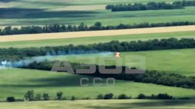 Russian helicopter shot down by Azov SSO - Zaporizhzhia region, 2022