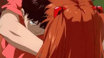 Evangelion fans when you tell them to maybe stop sexualizing 14 year old Asuka and Rei