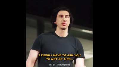 Adam Driver gets shot