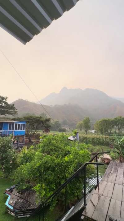 Rain at Lake Atitlán 🇬🇹