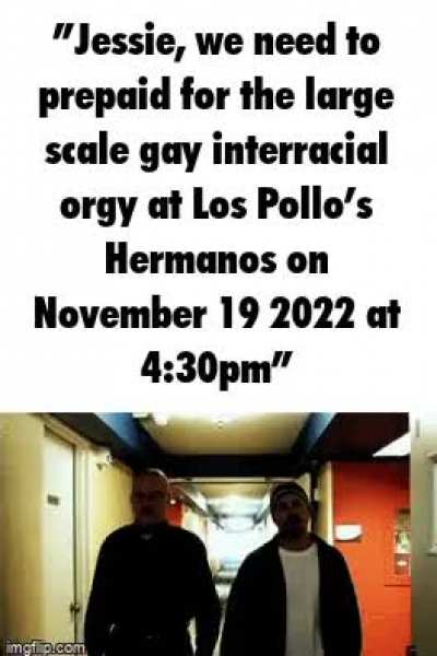 “Yeah bitch! Gay sex”