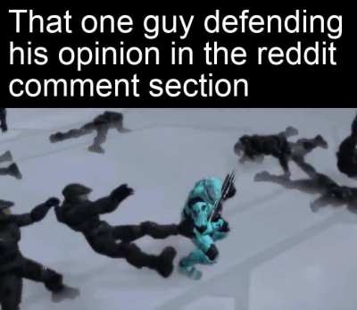 He doesn't fear the hivemind