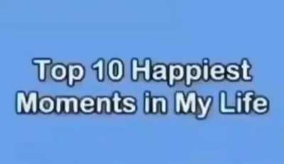 Tell me your favorite moment
