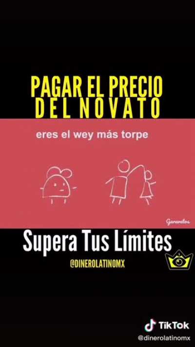 Y ustedes, ¿ya pagaron el precio del novato?