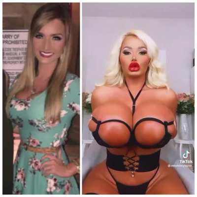 One of the best bimbo<wbr>ficat<wbr>ions, Haley Layne