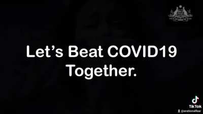 Someone put facts in the scary Government COVID ad — spoof.