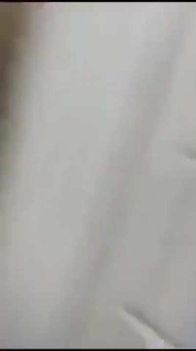 Doctors performing surgery at a Ukrainian hospital are caught in an explosion by a Russian attack