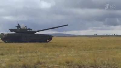 Successful tests of active protection by the Arena-M on the T-72 tank.
