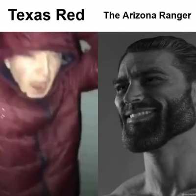 The Virgin Texas Red vs. The Chad Arizona Ranger