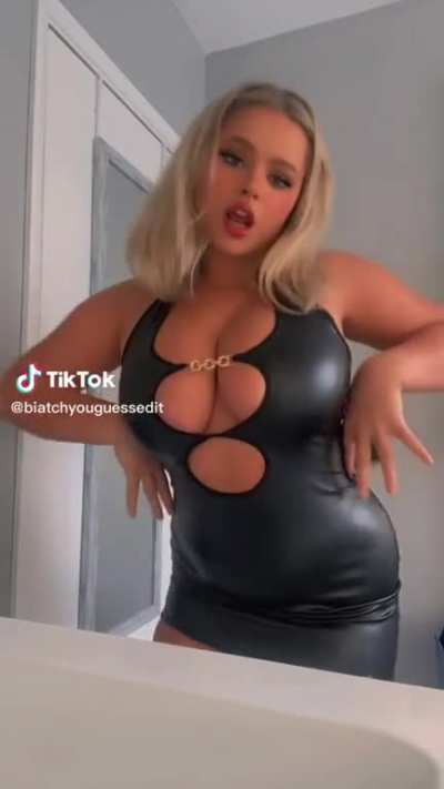 Big tits blonde