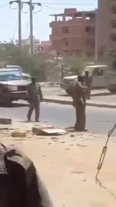 Fighting in Sudan between military and RSF