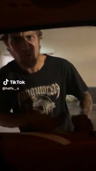 Someone was upset