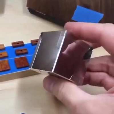 A kinetic ring box