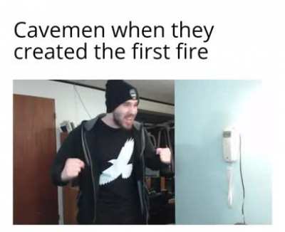 He's going nuts lmoa