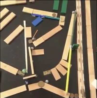 Amazing ball route track!