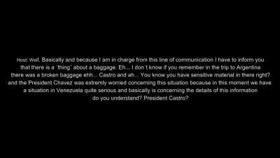 Prank to Fidel Castro and Hugo Chavez in 2003 from Miami. Castro ends up triggering and saying homophobic slurs to pranksters.