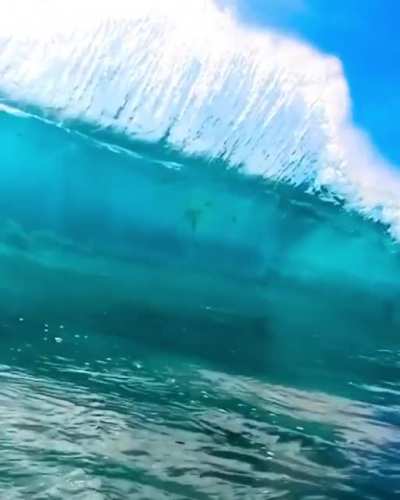 Essa água é MUITO bonita