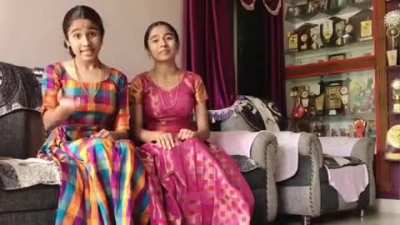 Bhagyashri and Dhanashri Watkar from Nagpur