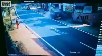 Scooter goes for a ride.