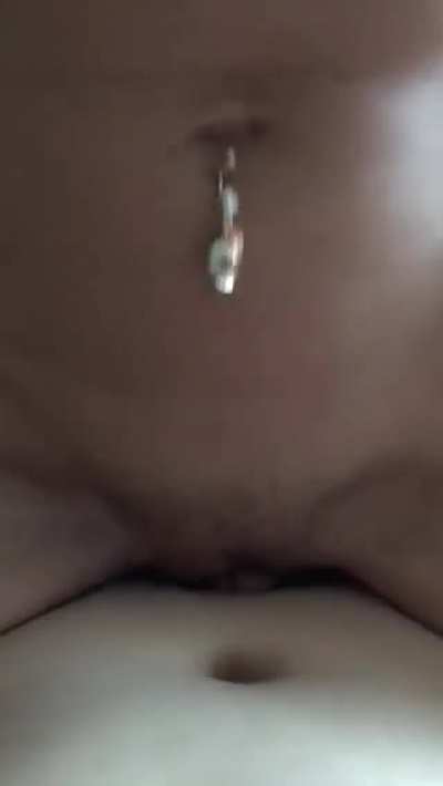 Let me slide my pussy lips back and forth on your cock 😈