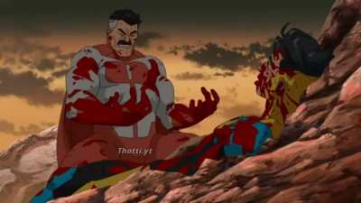 Funny scene from new superhero show