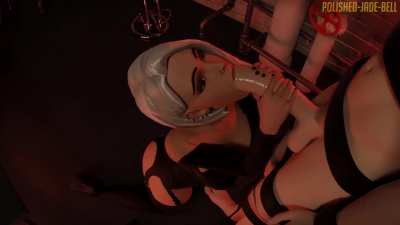Ashe Blowjob And Facial (Sound Update) (Poli<wbr>shed-<wbr>Jade-<wbr>Bell) [Overwatch]