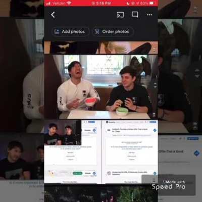 I took a screenshot of every Unus Annus video to help remember the channel by. I love some of the shots I captures that really show the energy, love, and laughter of the boys. I’m going to miss this channel!
