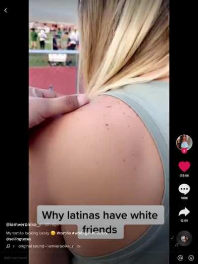 Why Latinas have white friends