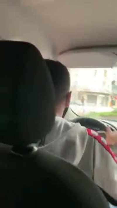 Check with your Uber driver If he recovers stolen phones - Sorry If it's a repost.