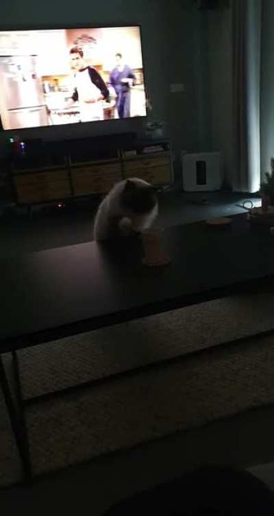 I thought I finished my drink.