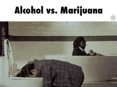 Alcohol vs marijuana