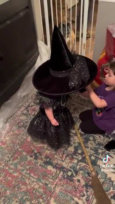 Parent: Are you a good witch or a bad witch? Baby: I’m a bad Bitch. I know that’s right 😂😂😂